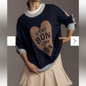 Maeve “C’est Bon C’est Bon” Sweater